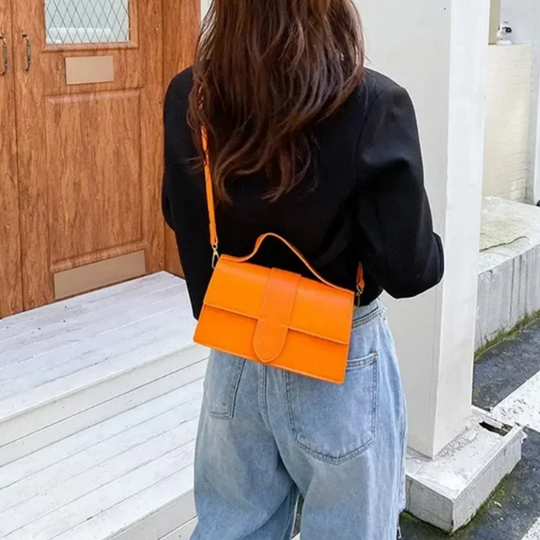 Lizzie | Designer Genuine Leather Flap Bag