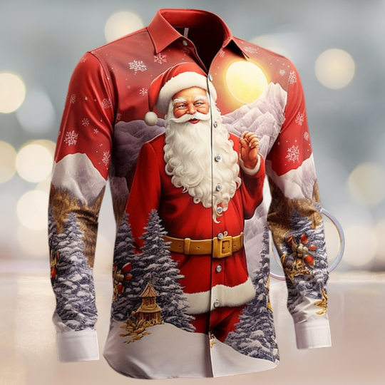 Melisar | Weihnachts-Leinenhemd