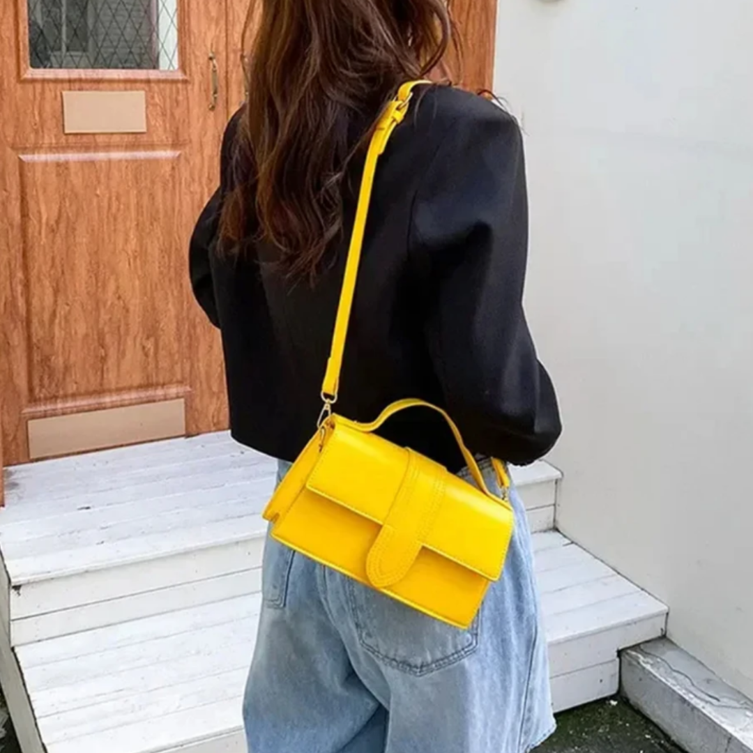 Lizzie | Designer Genuine Leather Flap Bag