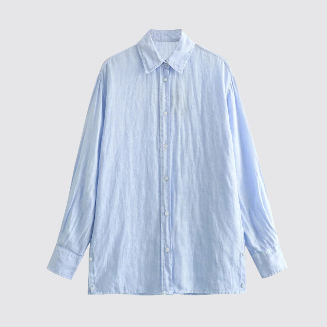 Iris | Women's Casual Loose Linen Fabric Long-Sleeved Shirt