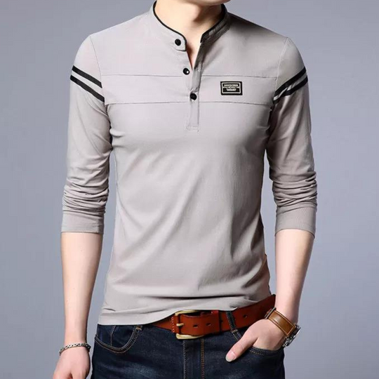 Men's Long Sleeve Polo Shirt