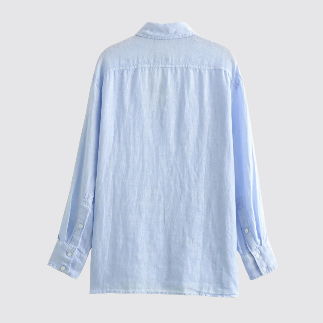 Iris | Women's Casual Loose Linen Fabric Long-Sleeved Shirt