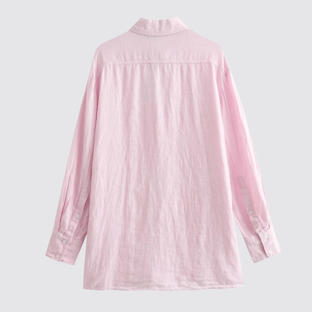 Iris | Women's Casual Loose Linen Fabric Long-Sleeved Shirt