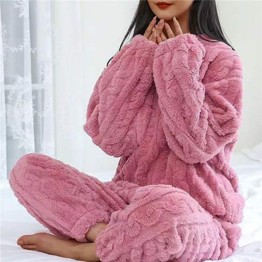 Juliana | Fleece Pajama Set