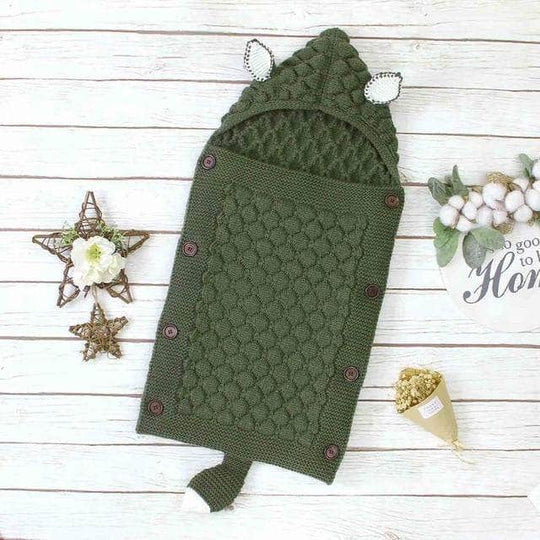 Knitted Baby Sleeping Bag