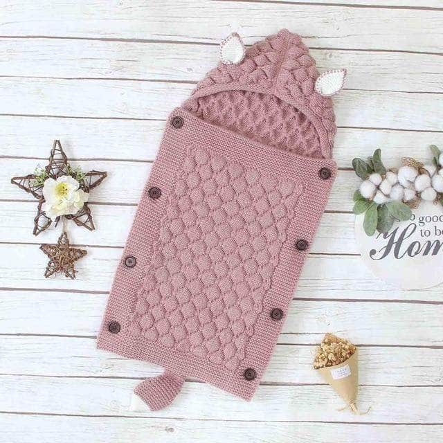 Knitted Baby Sleeping Bag