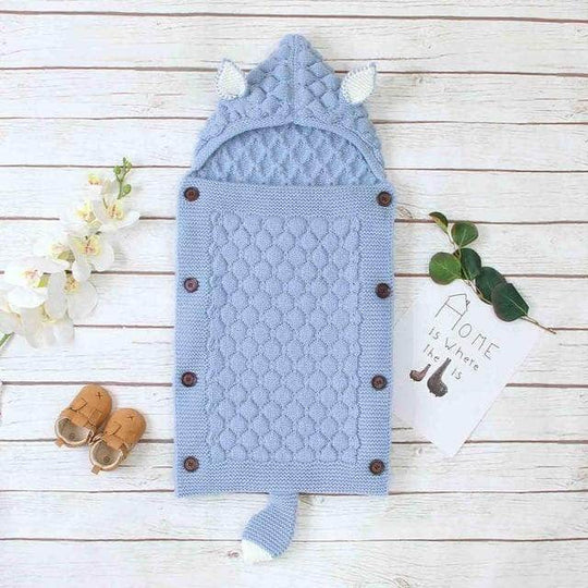 Knitted Baby Sleeping Bag