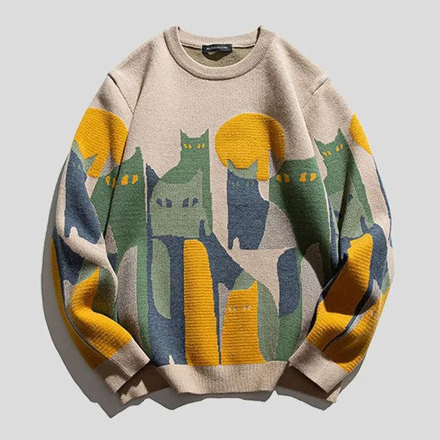 Unisex Cat Sweater