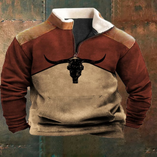 Vintage Fleece-Pullover