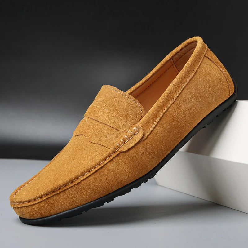 Drew | Suede Loafers
