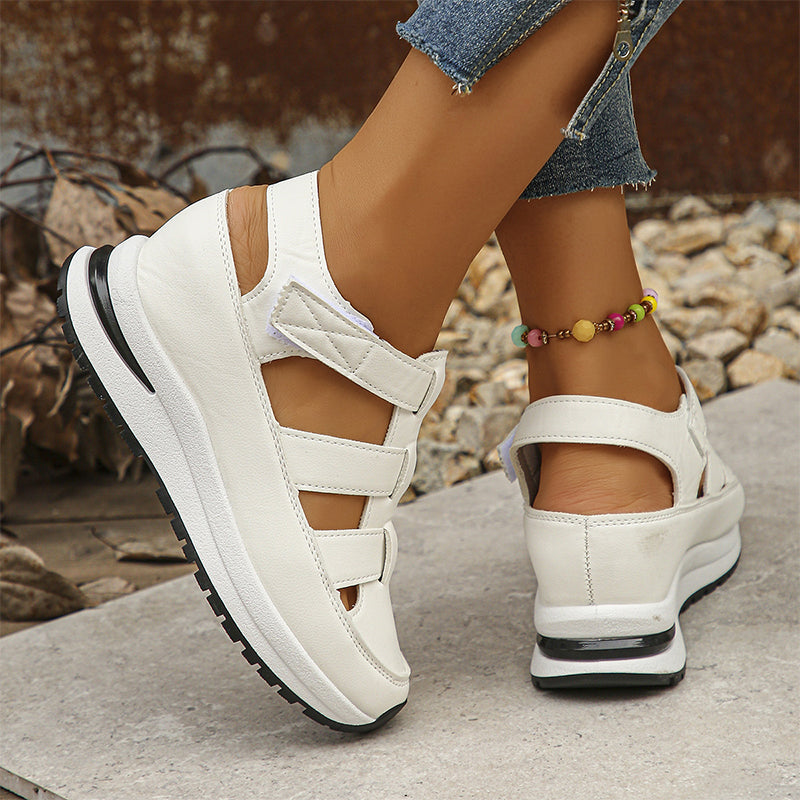 Dames Gesloten Teen Sneaker Sandalen